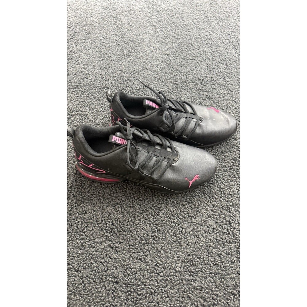 Puma Women's Riaze Prowl 194219-01 Black Running Shoes Sneakers Size 10